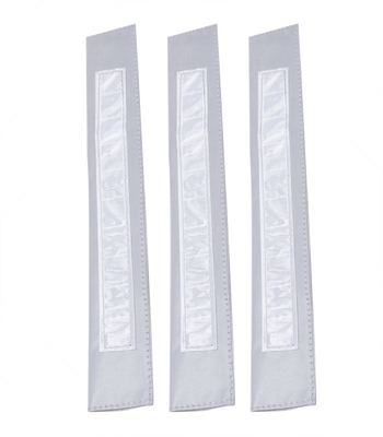 Reflexer till Träns eller tyglar Silver 3-pack