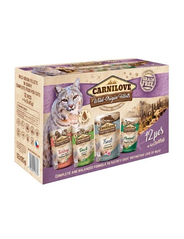 CarniLove Cat Pouch Multipack 12 x 85 g