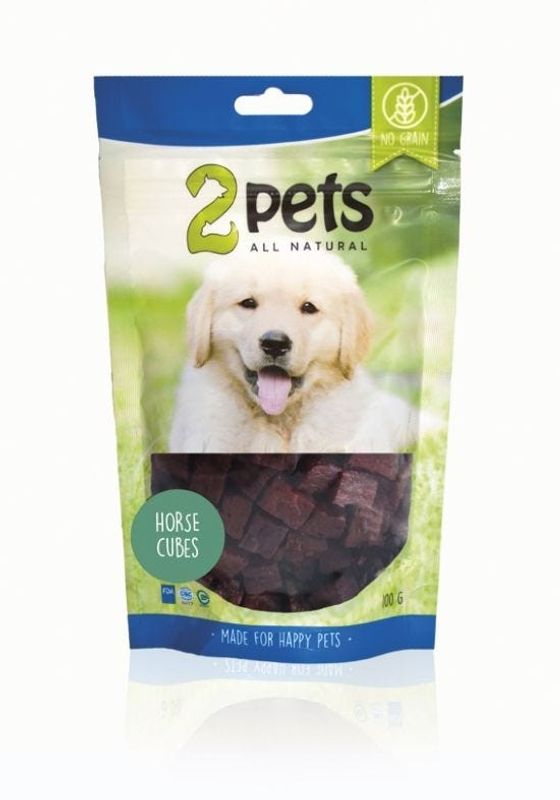 2pets Dogsnack Horse Cubes