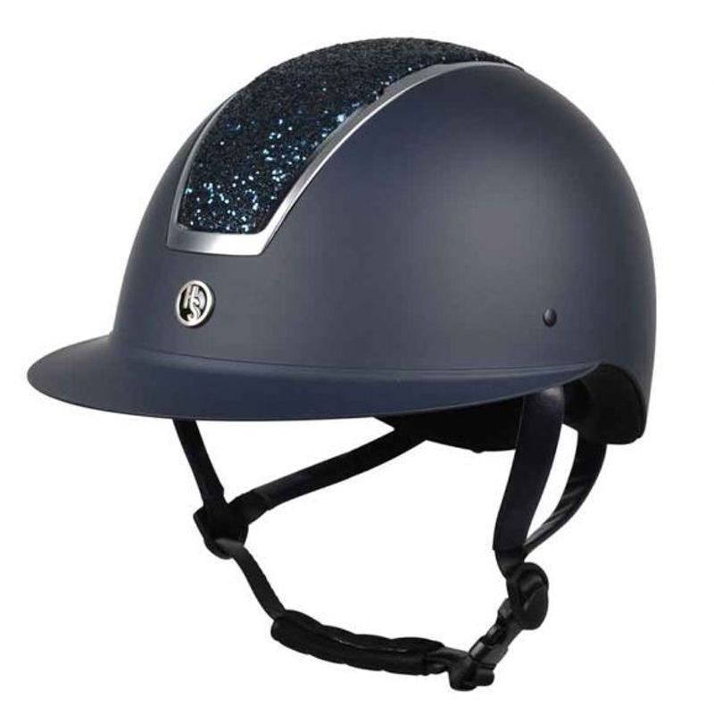 Ridhjälm HS Vision Tech Marinblå/glitter