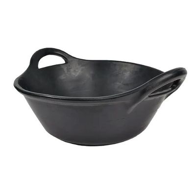 HS Foderkrubba i gummi med handtag Svart