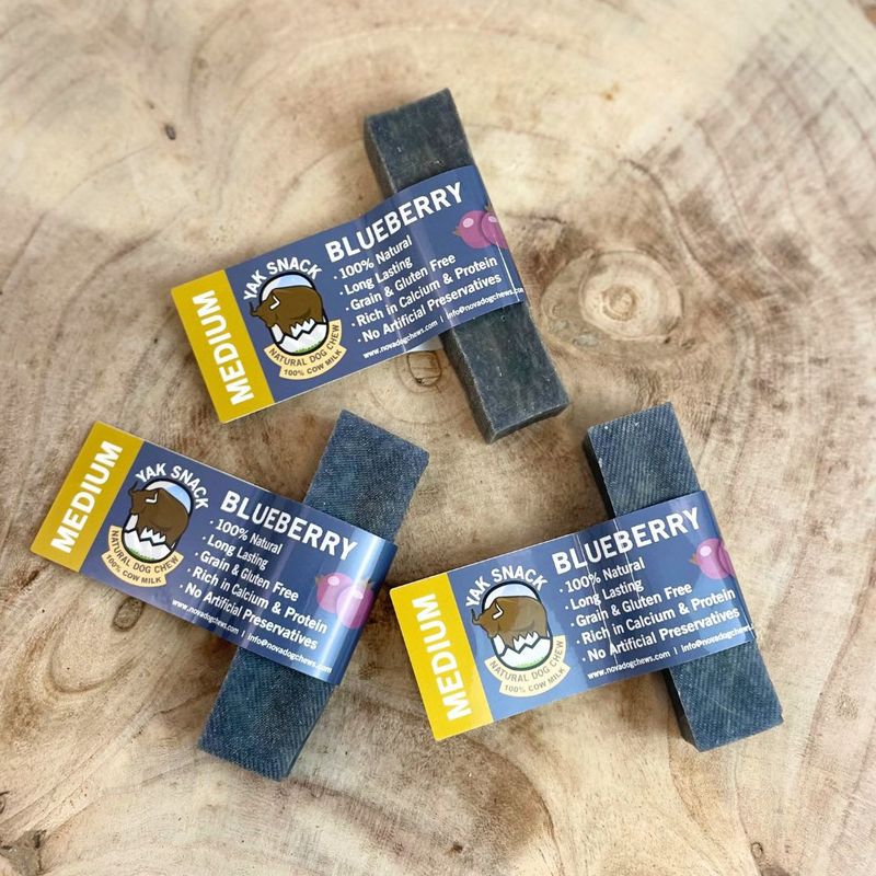 Yak Snack Blåbär