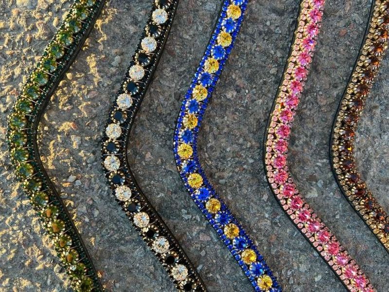 Globus Pannband m. Kristaller