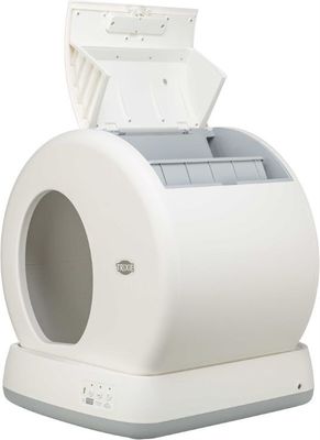 Trixie Kattlåda, Självrengörande