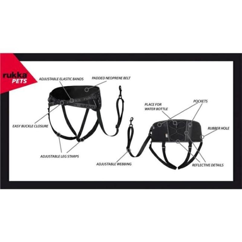Rukka Running Belt (Black ONE)