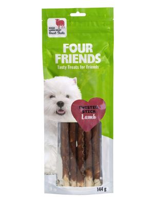 FourFriends Dog Tugg Sticks Lamb 25cm 5st