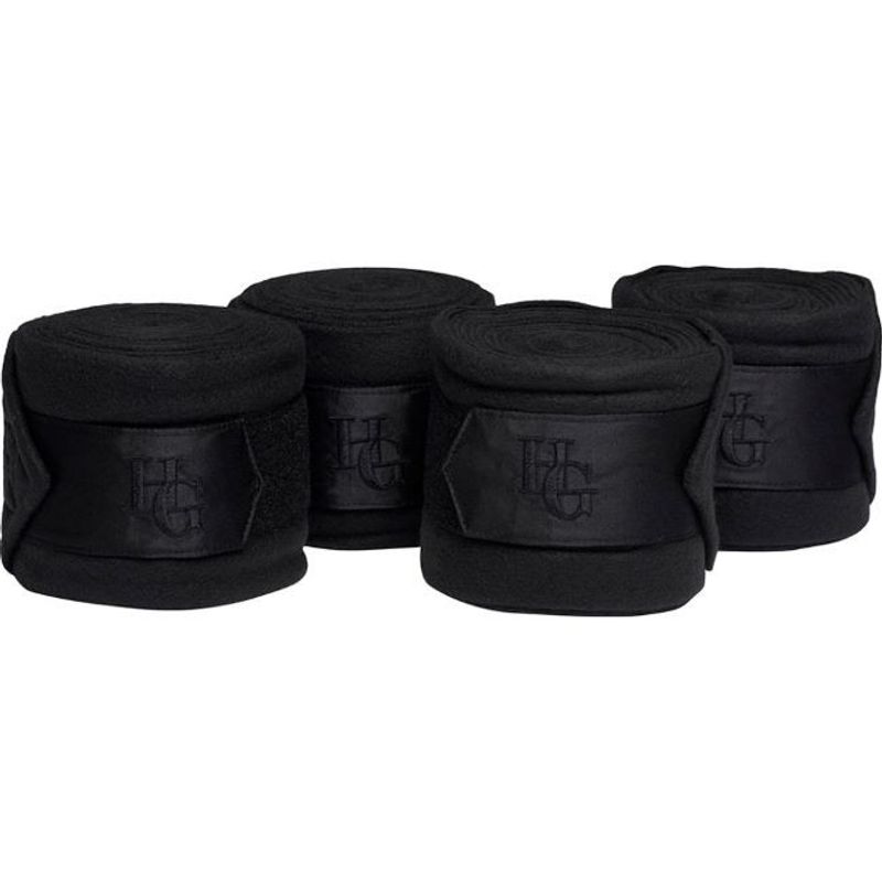 HG Fleecelindor 3,5m 4-pack Svart