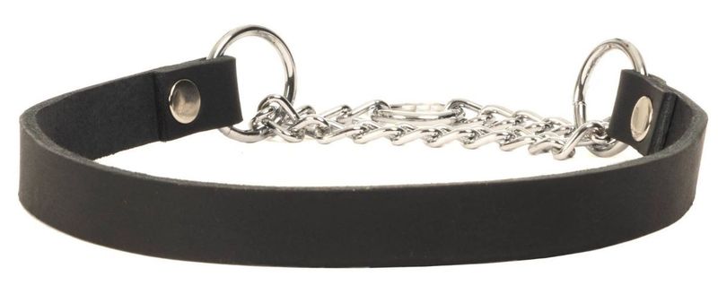 Halvstryp i läder 12mm x 35cm