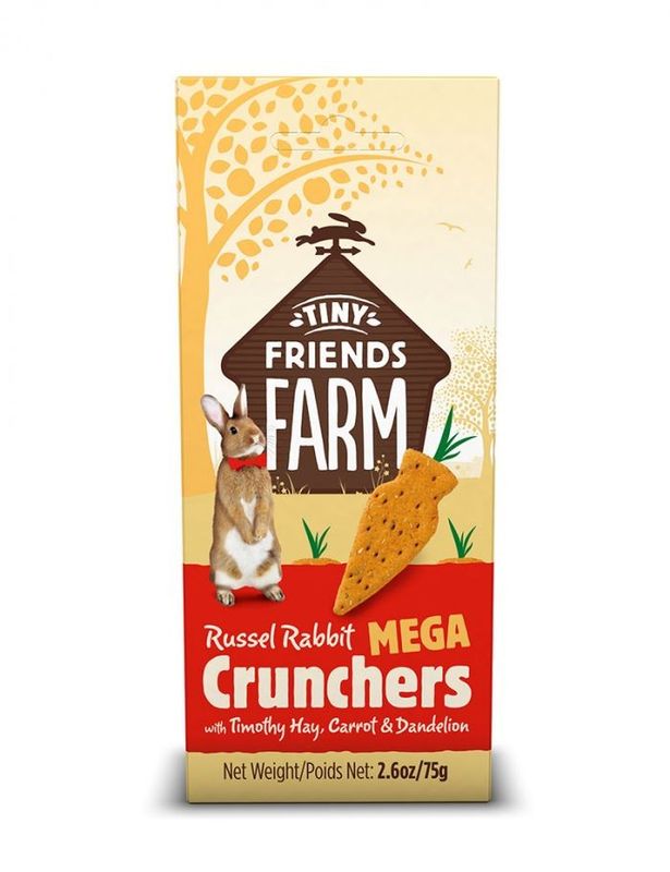 Tiny Friends Farm Rabbit Mega Crunchers 75g