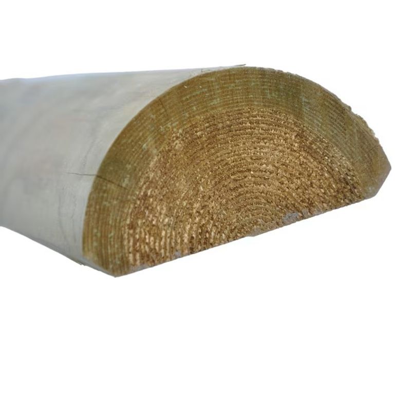 Tryckimpregnerad Slana Kluven Fyrås Trä