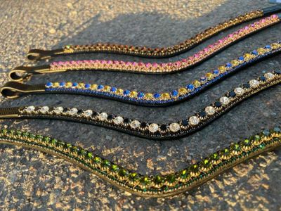 Globus Pannband m. Kristaller