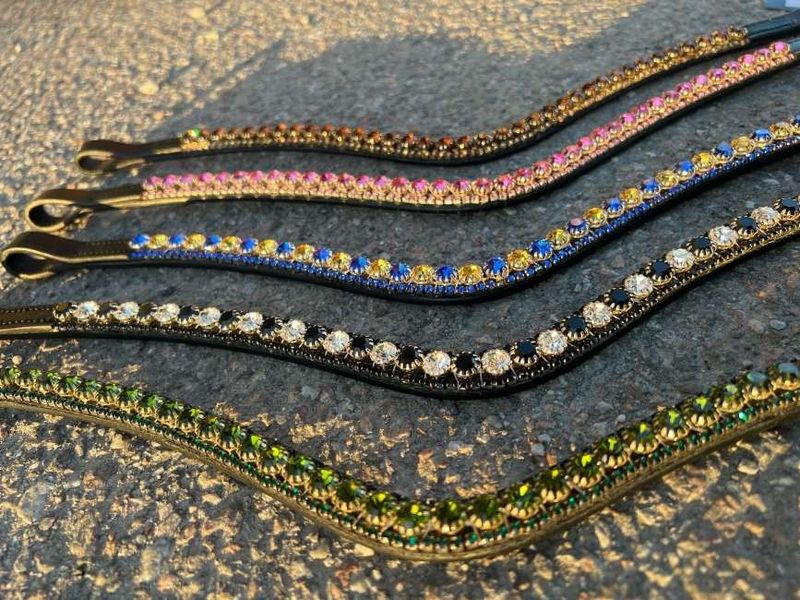 Globus Pannband m. Kristaller