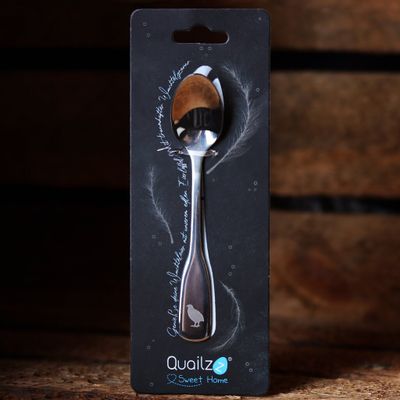 Graverad Vakteläggssked Quailzz