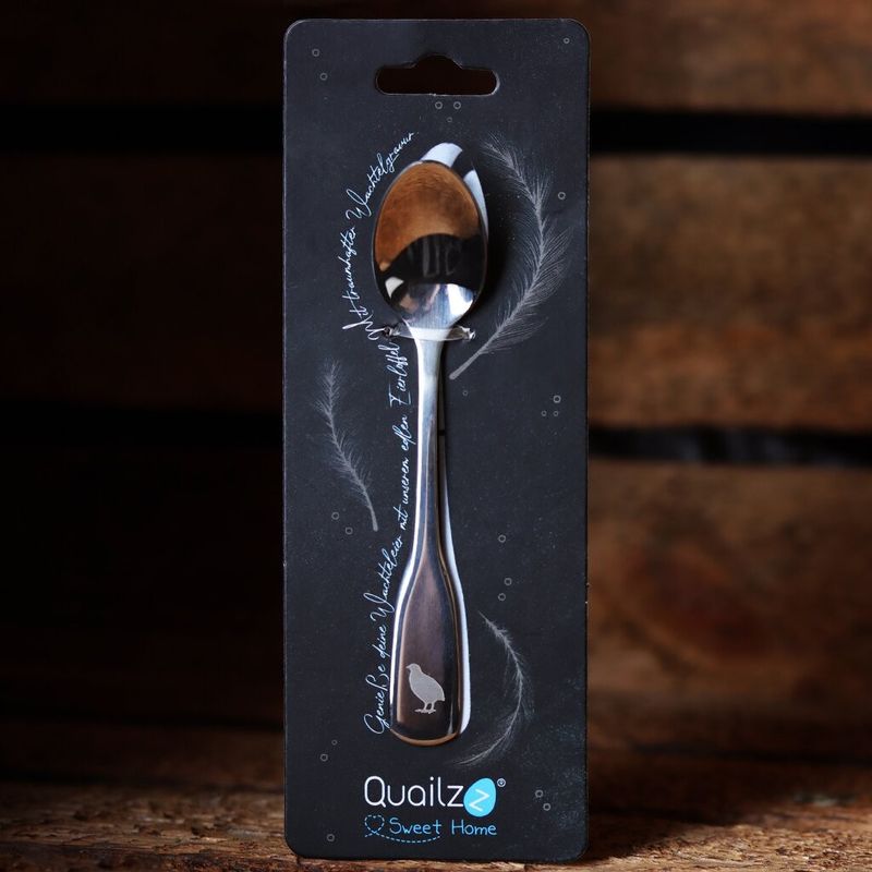 Graverad Vakteläggssked Quailzz