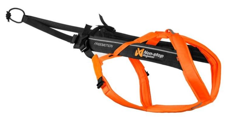Non-Stop Freemotion Harness 5.0, Black/Orange
