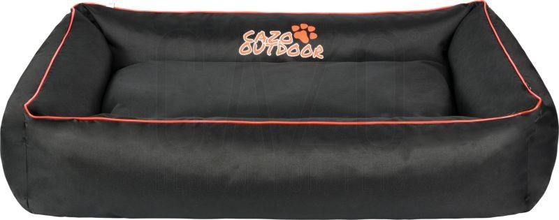 CAZO Hundbädd Maxy Outdoor Svart/Röd