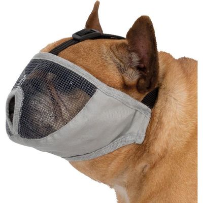 Munkorg Kortnosig Polyester, Grå