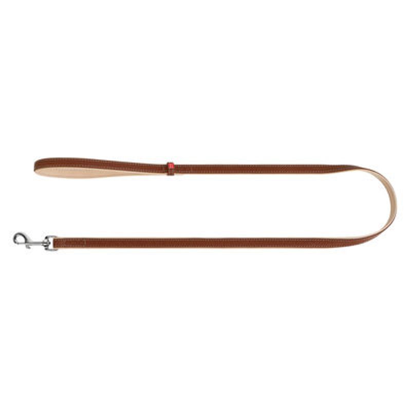 WAUDOG Soft Hundkoppel Läder Brun