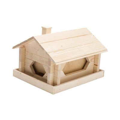 Fågelbord Stuga Jätte Trä 40X31X26 cm