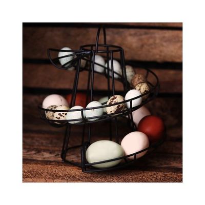 Äggspiral för Vaktel & Hönsägg Svart Quailzz