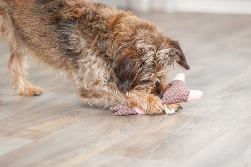 Kanin, tyg/plysch, 24 cm