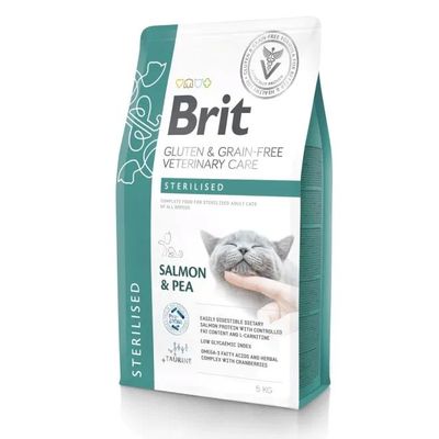 Brit Veterinary Grain Free Diet Care Cat Sterilised