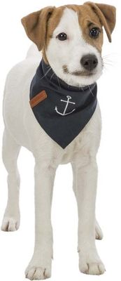 BE NORDIC scarf mörkblå med ankarmotiv