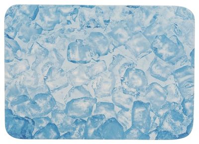 Kylplatta för kanin och marsvin 28 x 20 cm blå