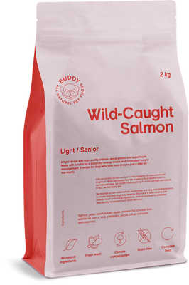 Buddy Wild Caught Salmon Senior/Light
