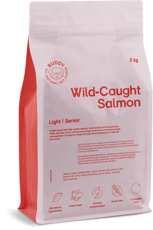 Buddy Wild Caught Salmon Senior/Light