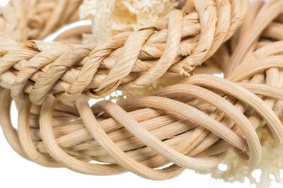 Luffaring med rotting och majsbladringar, ø 13 cm