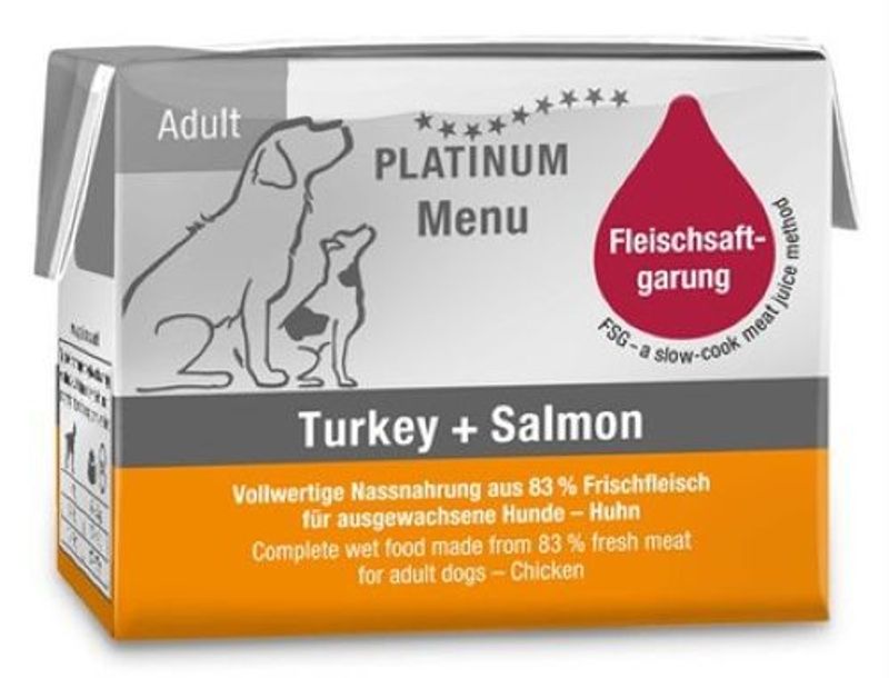 Platinum Meny Turkey & Salmon (90 g)