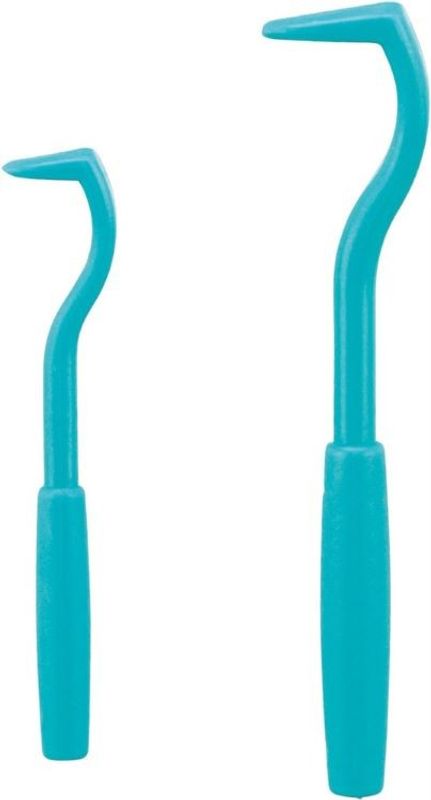 Fästingplockare 6/4.5 cm 2 st. vit/mörkblå