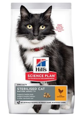 Hills Science Plan Feline Mature Sterilised Chicken