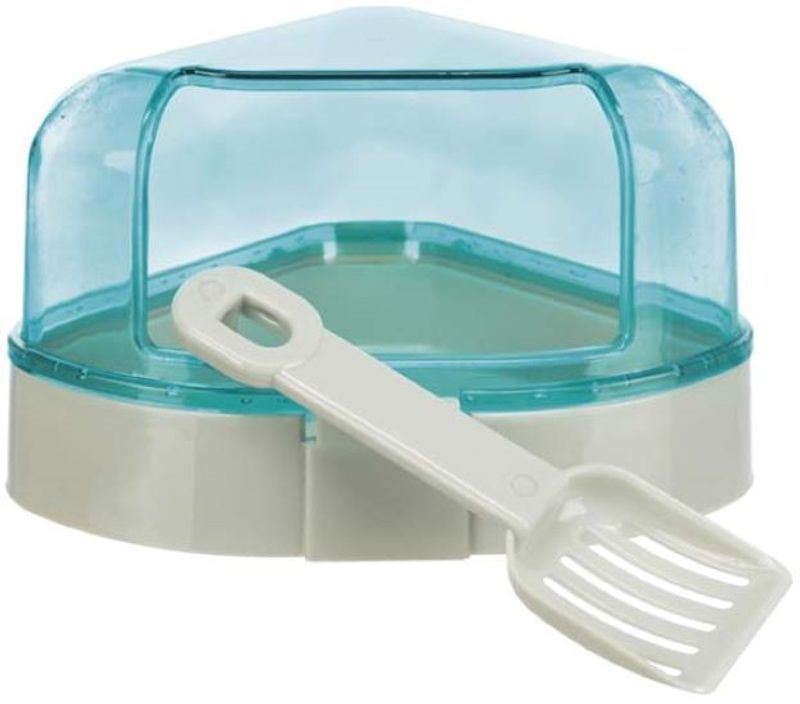 Hörntoalett Hamster De Luxe med spade