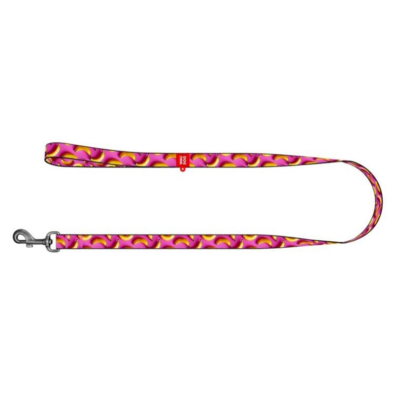 WAUDOG Hundkoppel Bananas on Pink