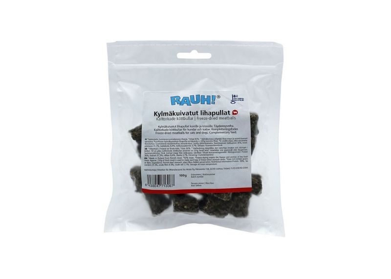 Rauh Kalltorkade Köttbullar 100g