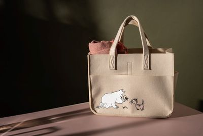 Mumin Väska Beige Snorkfröken