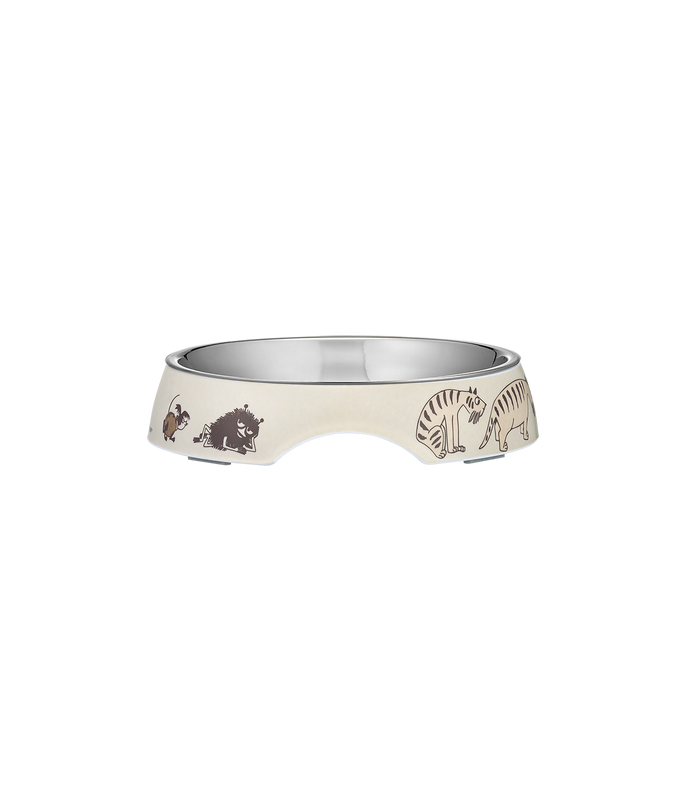 Muurla Mumin kattmatskål Moments beige 15,5 cm