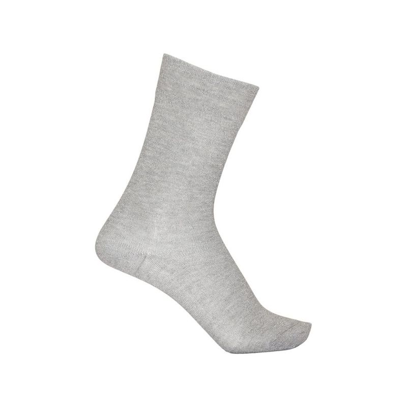 Equipage Glitterstrumpa Gråmelerad