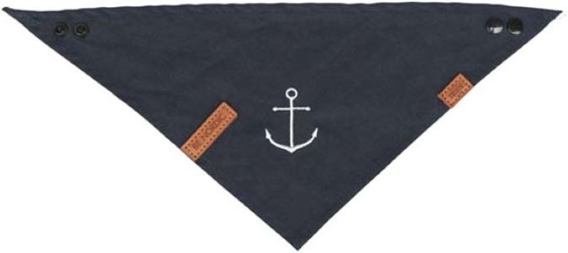 BE NORDIC scarf mörkblå med ankarmotiv