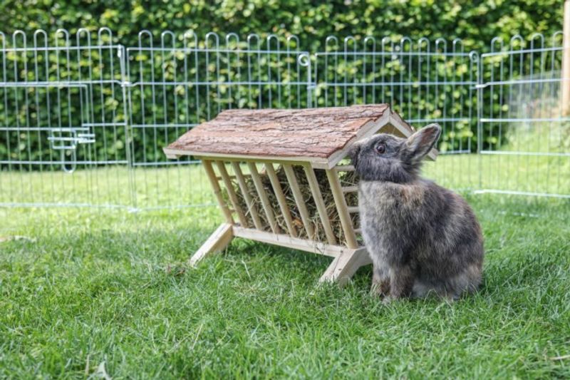 Stor Höhäck i trä 45x32x33cm