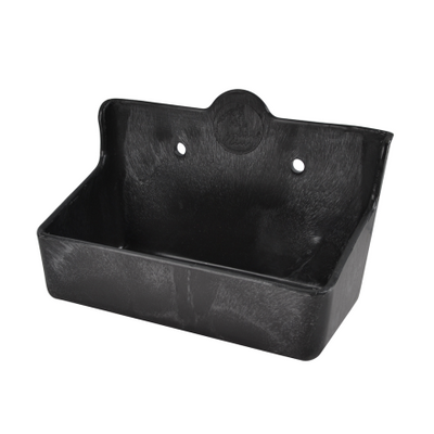 Saltstenshållare Liggande för 2kg Svart