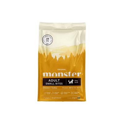 Monster Dog Original Adult Small Bites Chicken/Turkey