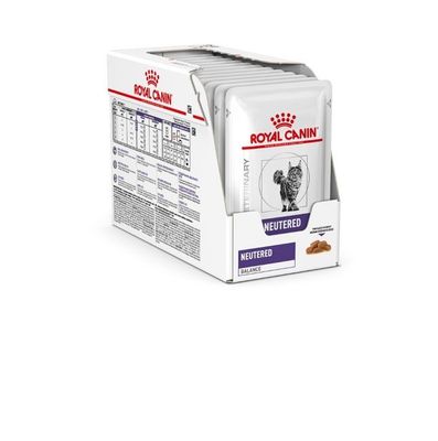 RCV Cat Wet Health Neutered Satiety Balance 12x85g