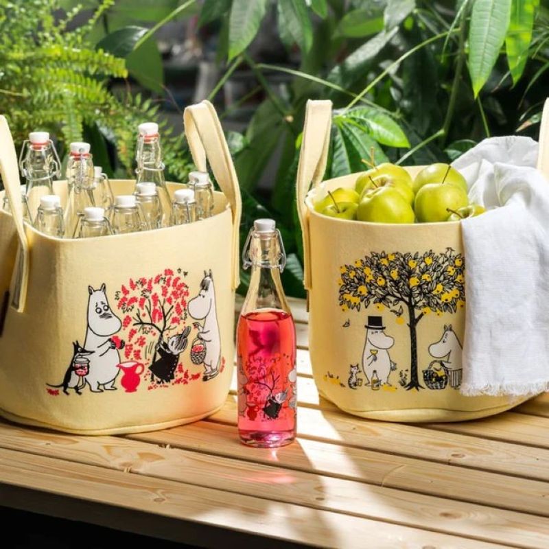 Mumin Förvaringskorg (17l Apples)