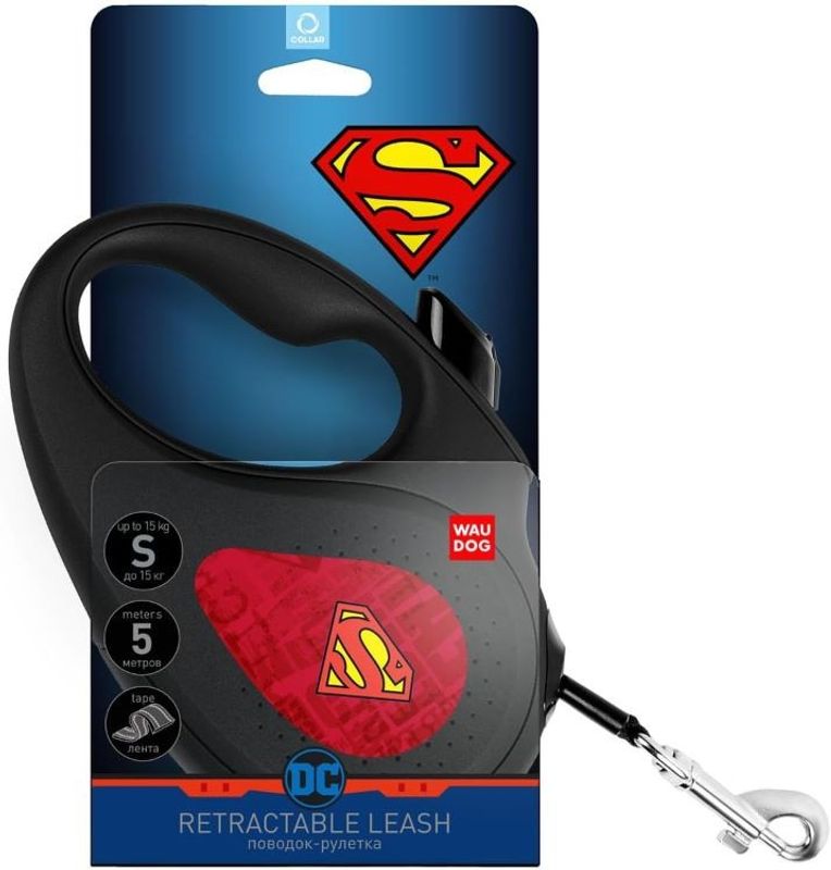 WAUDOG R-leash Rullkoppel Superman
