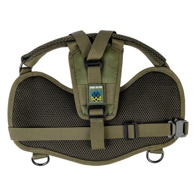 WAUDOG PRO Tjänstehundsele Olivgrön