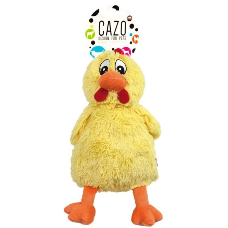 Plush Hundleksak Gul Kyckling 38cm