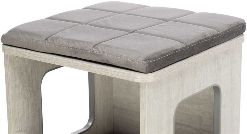 Klösmöbel Adriano 78 x 118 x 38 cm grå